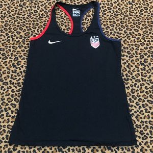 Nike USA Women’s Crest Athletic Cut Racerback Tank *Size S*
